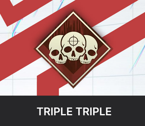 Triple Triple Badge Boost | Kill all 3 members of 3 squads in a single match